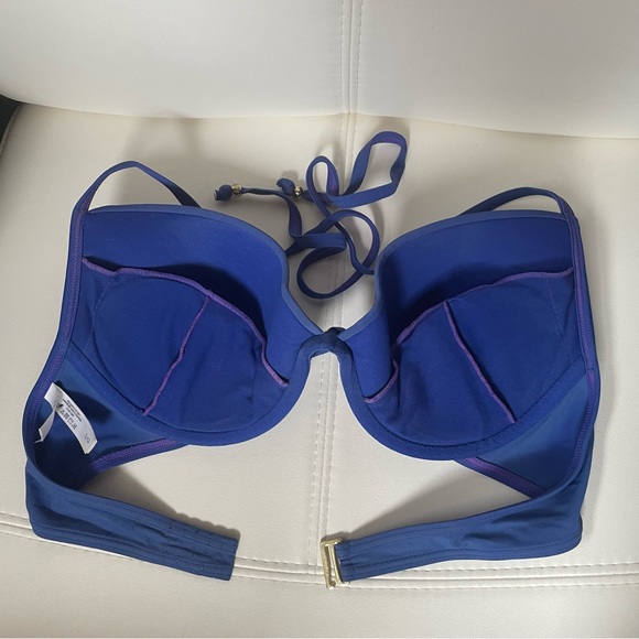 La Vie En Rose Push Up Swim Suit Bikini Top - Picture 2 of 4